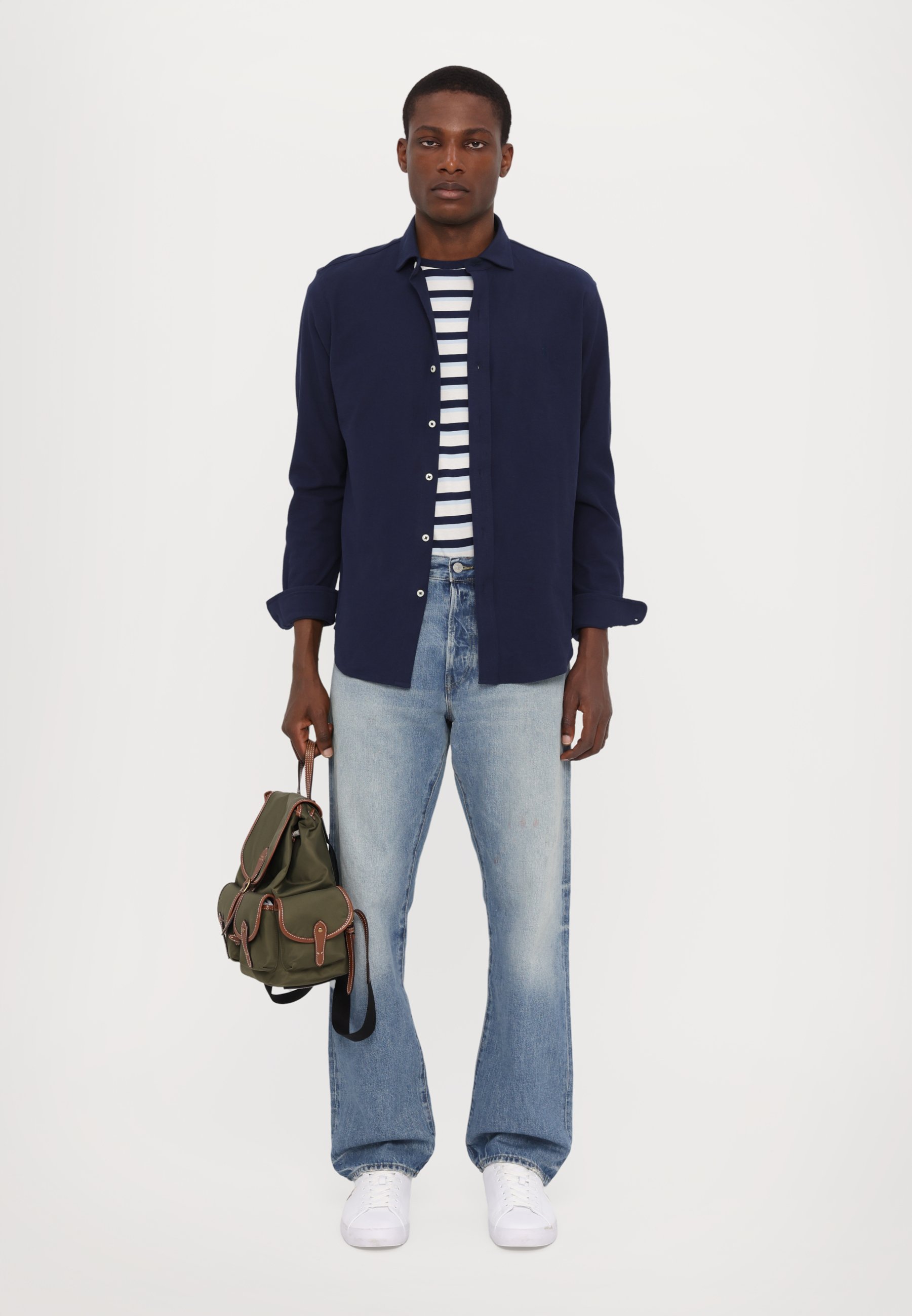 HONEYCOMB KNIT SHIRT - Shirt - Product Details