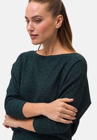 zero MIT GLITZEREFFEKT - Langarmshirt - deep ponderosa pine