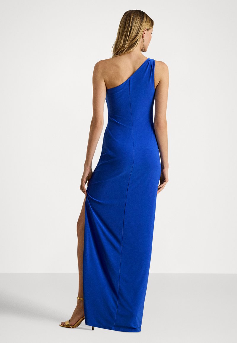 Lauren Ralph Lauren JERSEY ONE SHOULDER GOWN - Occasion wear - cruise royal/royal  blue - Zalando.co.uk