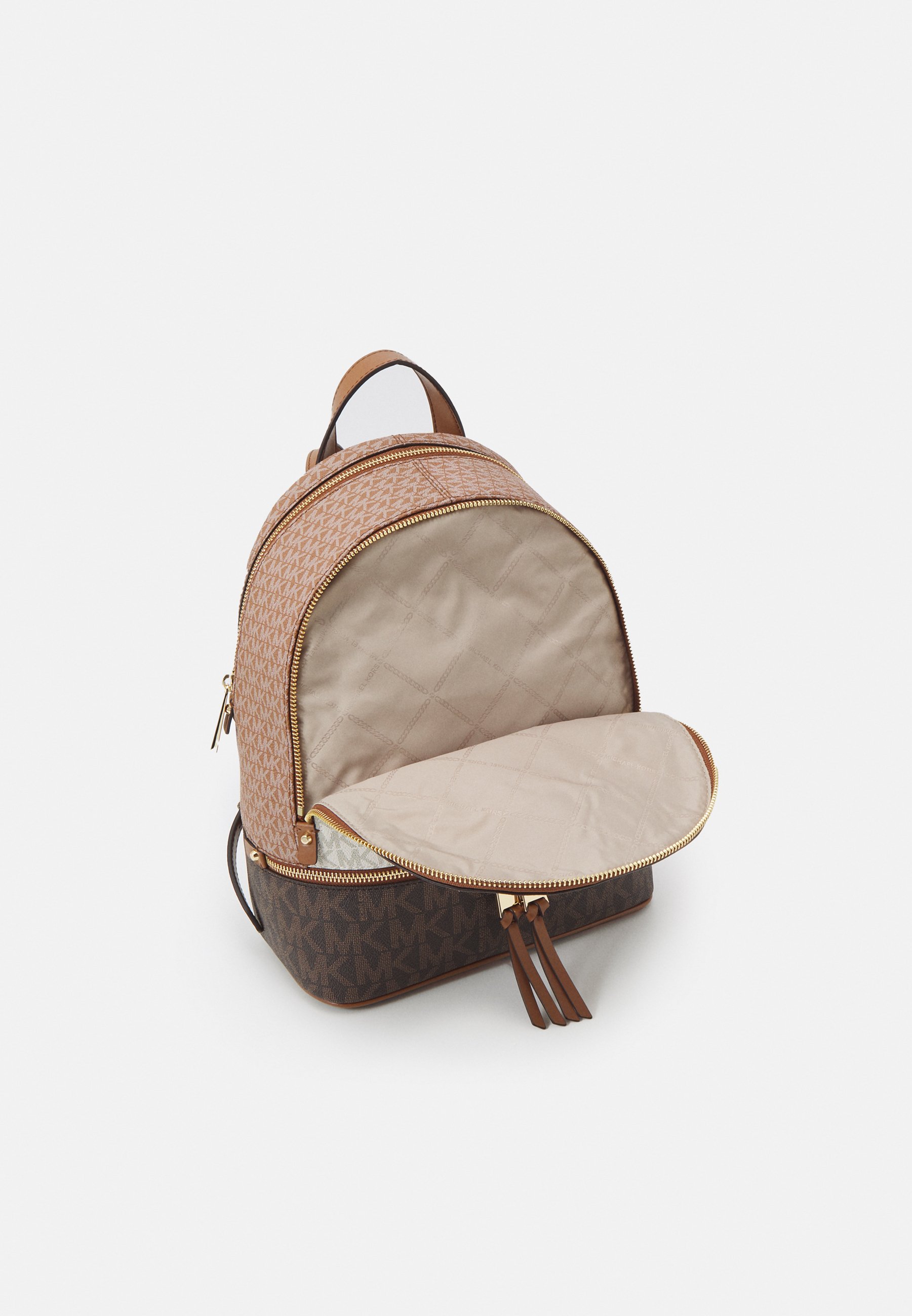 MICHAEL Michael Kors RHEA ZIP BACKPACK - Zaino - lugg multi/marrone -  Zalando.it