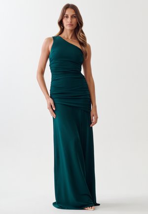 GENA - Dolga obleka - emerald