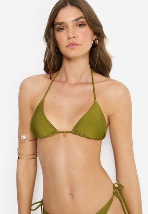 TRIANGLE-TOP - Bikinitopp - green moss