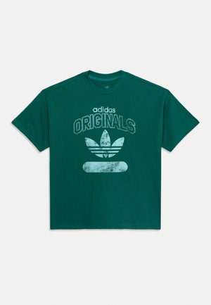 adidas Originals, LOOSE TEE JUNIOR UNISEX - T-shirt imprimé - collegiate green