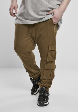 DOUBLE POCKET TERRY - Pantalon cargo - summerolive