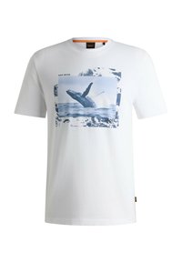 DUNETRACE - Trükipildiga T-särk - white