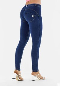 Freddy PUSH UP  - Vaqueros pitillo - blu