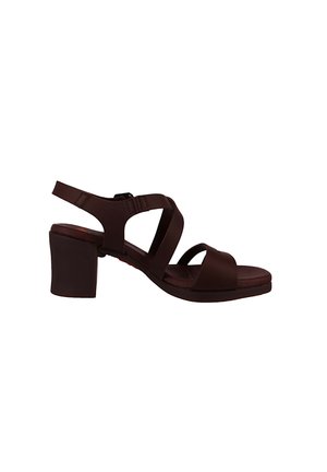 Sandalen met hoge hak - brown