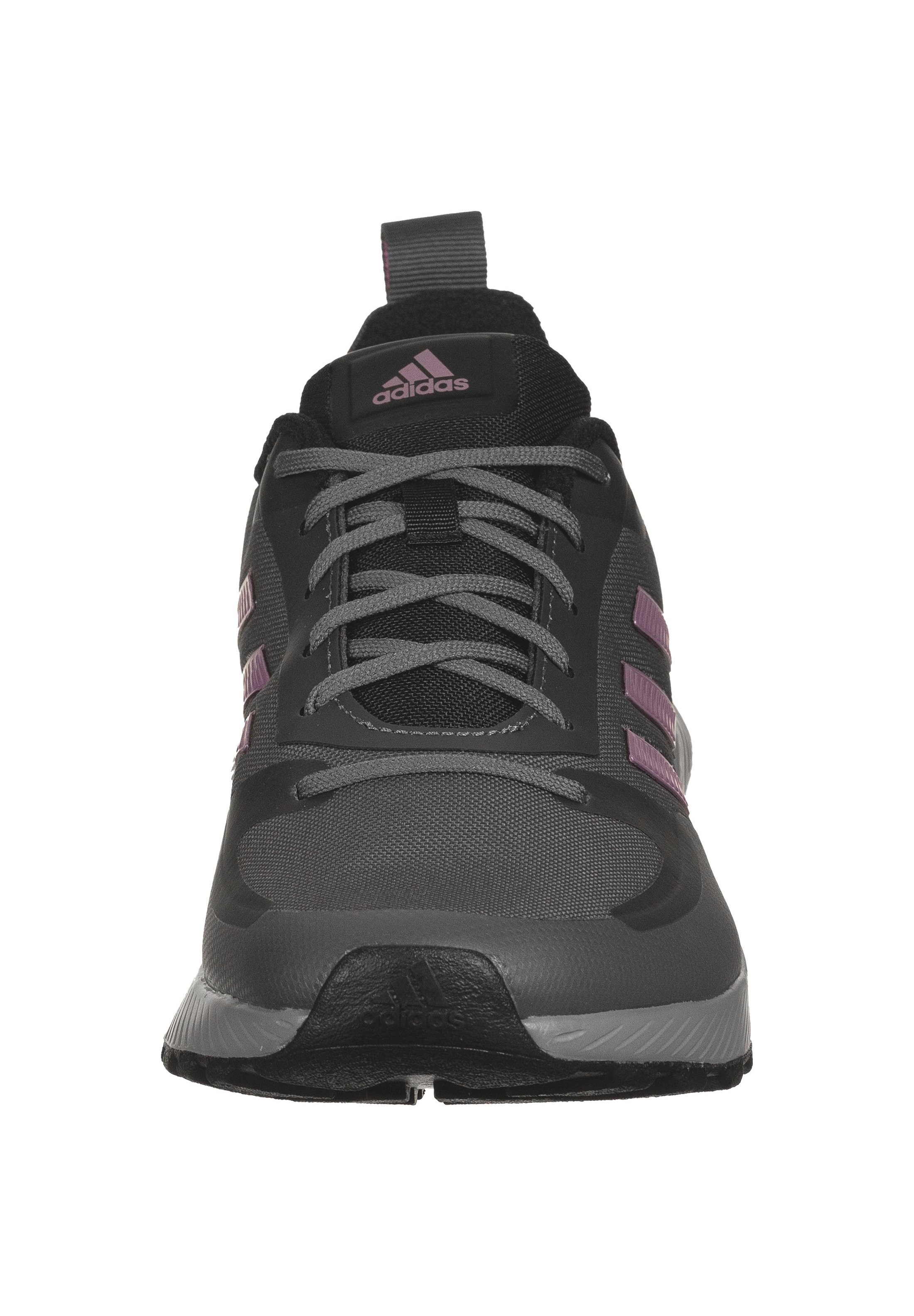 adidas Performance RUNFALCON 2.0 TR - Trail running shoes - grey five /  cherry metallic / grey six/dark grey - Zalando.co.uk