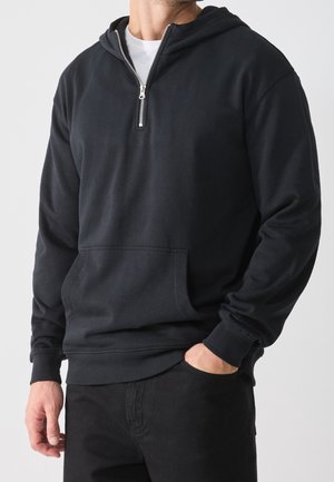 Mikina s kapucí - black