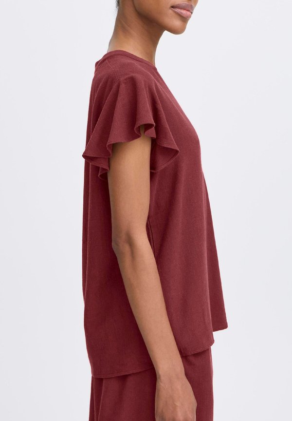 BYFILINEN - Blouse - tawny port4