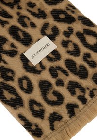 My Jewellery LEOPARD PRINT - Bufanda - bruin luipaard