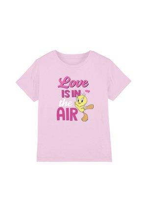 Warner Brothers, LOONEY TUNES VALENTINE'S DAY LOVE IN IN THE AIR UNISEX - Print T-shirt - pink