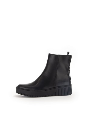 Bottines à plateau - schwarz
