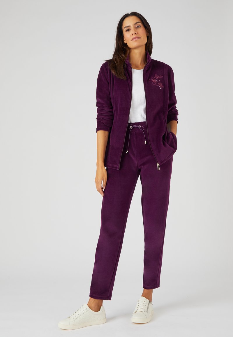 Damart SET - Pyjama - prune