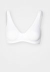 BASIC SOFT BRA - Triangle bra - white