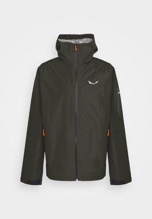 Salewa PUEZ JACKET - Hardshell-jas - dark olive