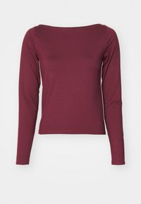 Ikke valgt, maroon banner