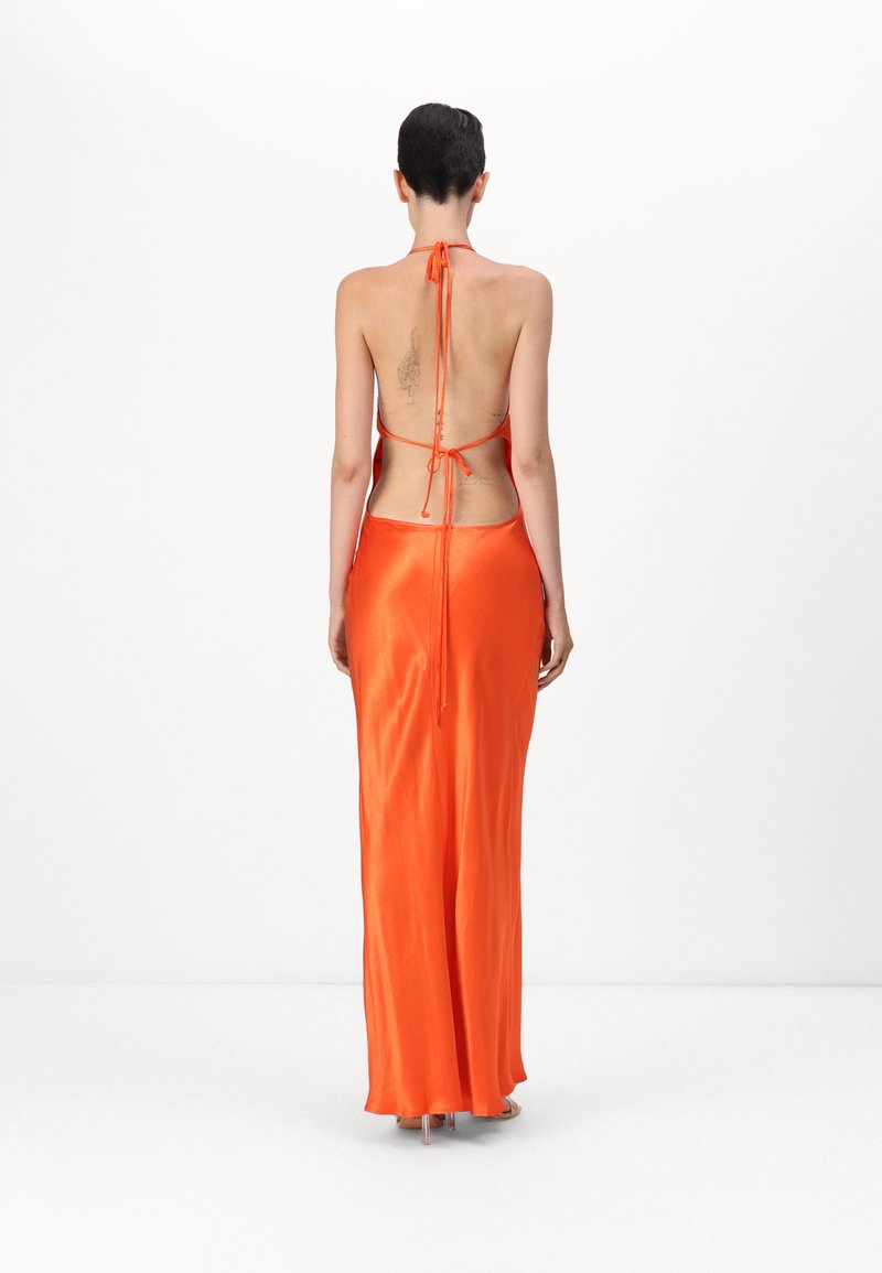 bec and bridge orange silk dress Bec + Bridge ZARIAH DRESS - Occasion wear - fire red/red