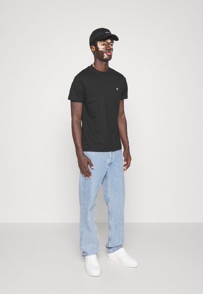 sandro CROSS - Camiseta básica - noir