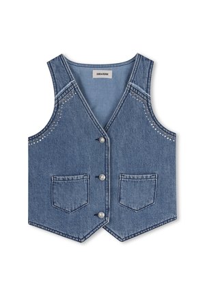 ÄRMELLOSE - Veste sans manches - double stone brossage