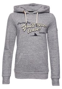 Superdry & Co Felpa con cappuccio - grey