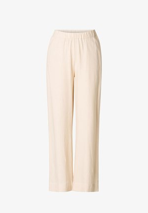 BASE LEVEL CURVY, YULA - Stoffhose - light beige