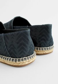Next CRINKLE FRILL TRIM - Espadrille - navy