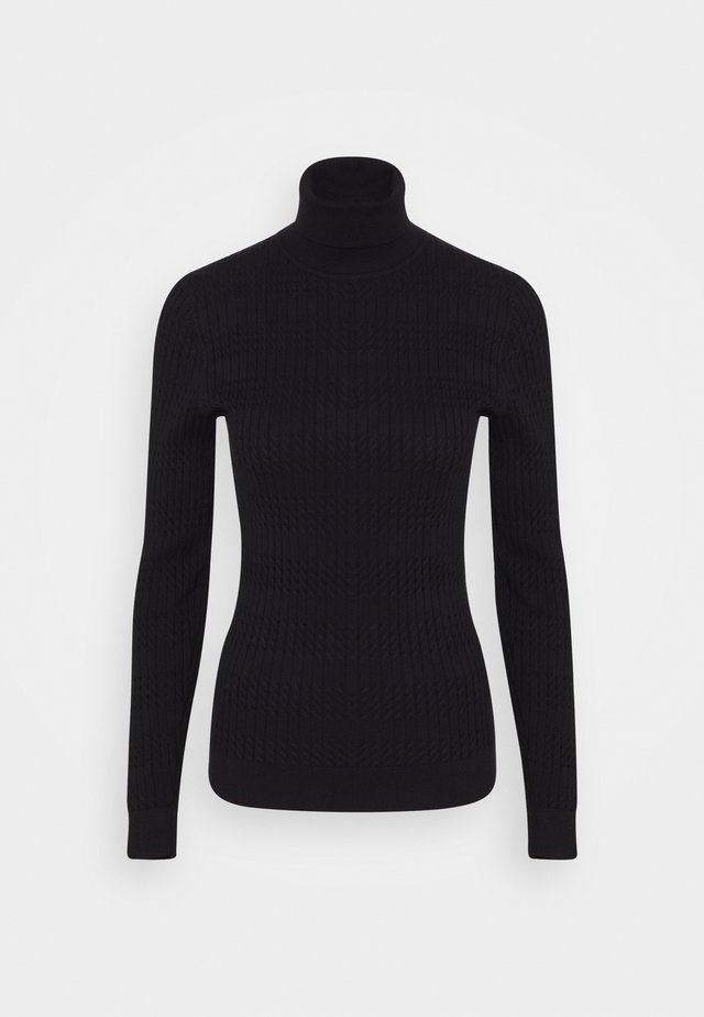 CABLE ROLL - Sweter - desert sky