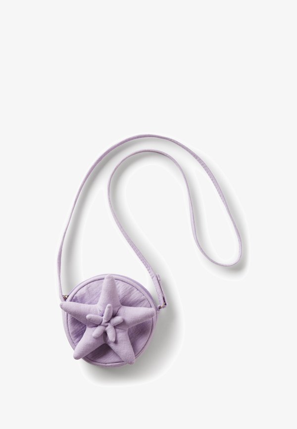 WITH STAR APPLIQUE. - Umhängetasche - violet