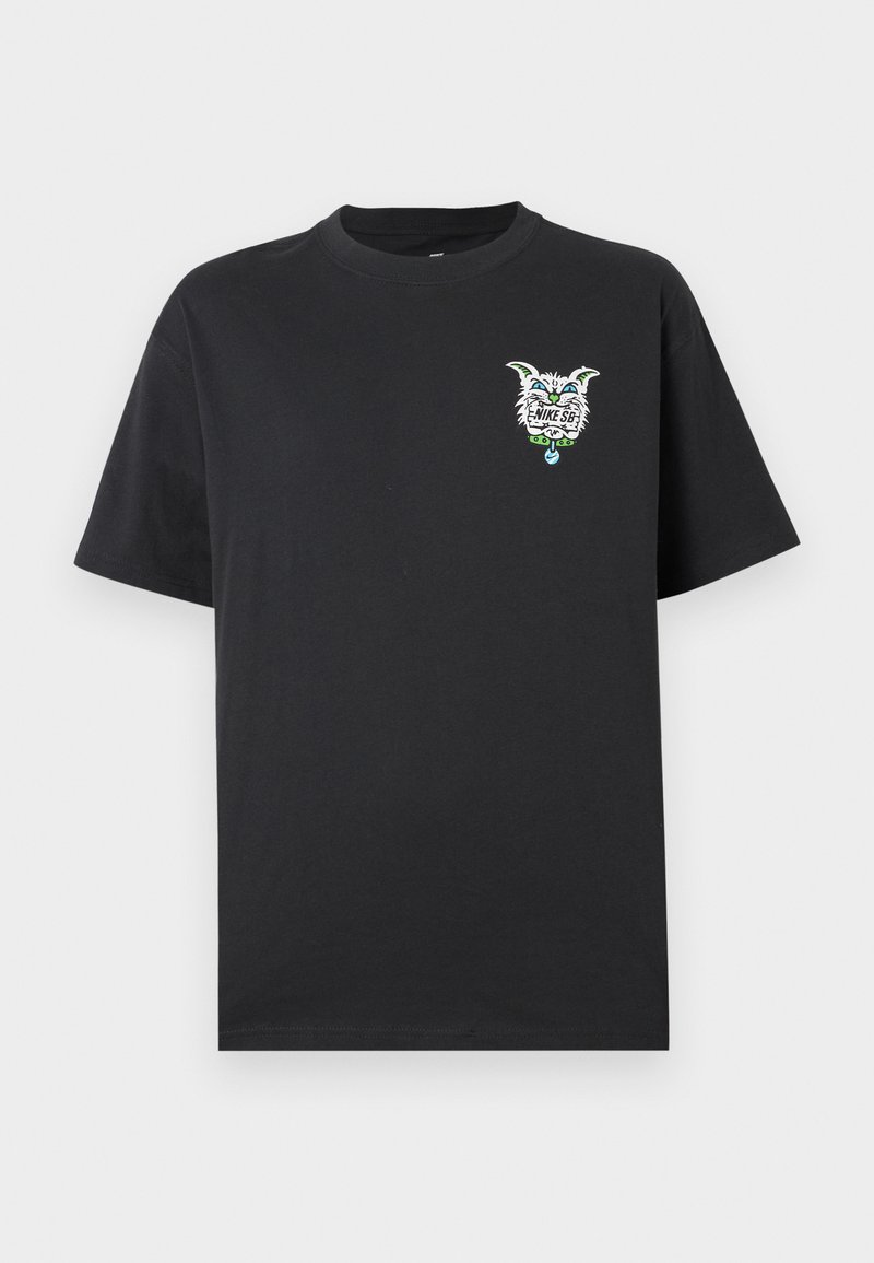 Nike SB T-shirt print zwart