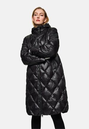 Down coat - black