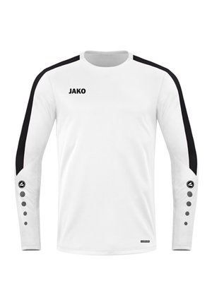 FUSSBALL POWER  - Langarmshirt - weissschwarz