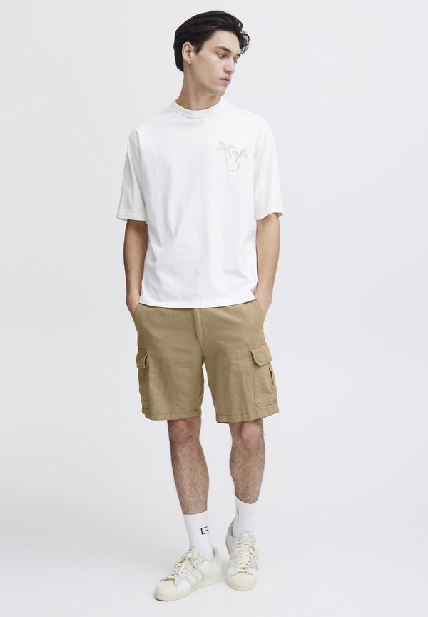 CFSIMON LINEN MIX - Shorts - mermaid3