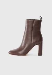 ADELISA - High heeled ankle boots - ground coffee