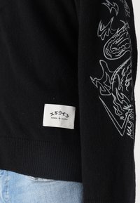 Edwin TATSU CARDIGAN UNISEX - Cardigan - black