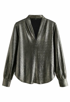 Next LONG SLEEVE V-NECK - REGULAR FIT - Palaidinė - gold