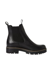 Tamaris ELEGANTE MIT REMOVABLE SOCK - Botines bajos - black leather