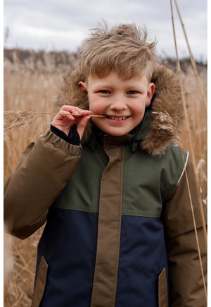 mikk-line Wintermantel - olive night