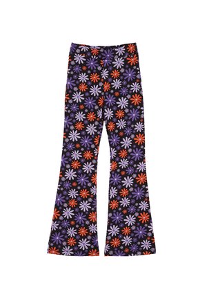 WE Fashion FLARED - Leggings - Trousers - dark purple