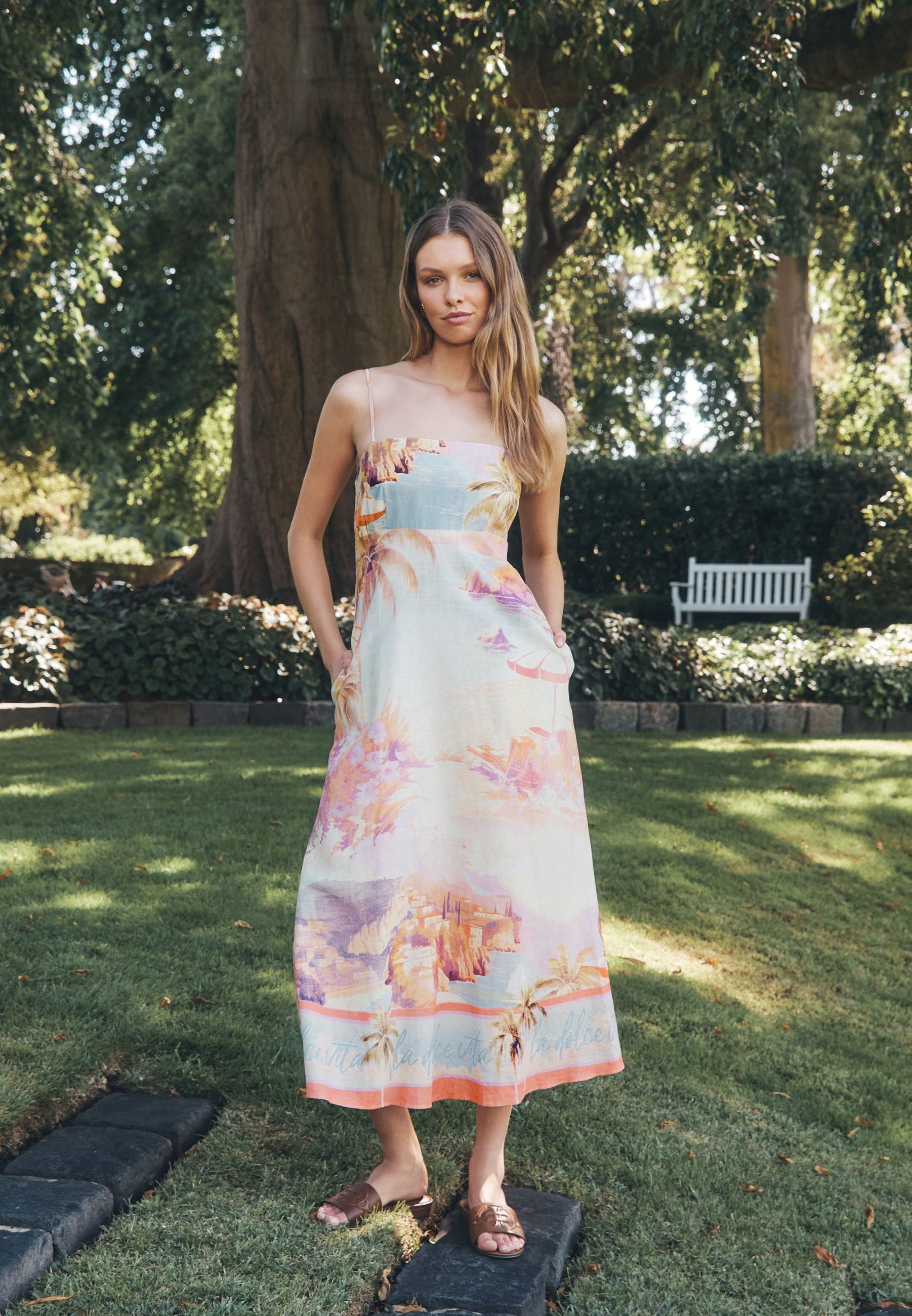 Forever New JOANNE MIDI DRESS - Day dress - pink - Zalando.co.uk Forever New JOANNE MIDI DRESS - Day dress - pink - Zalando.co.uk