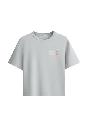 OYSHO, T-shirt imprimé - grey