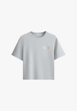 OYSHO, T-shirt imprimé - grey