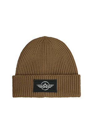 Beanie - hellbraun