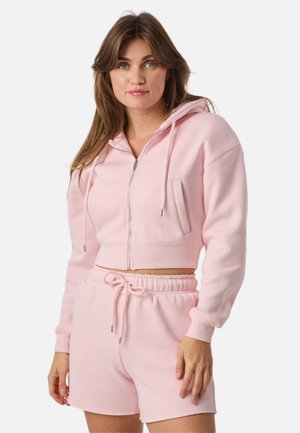 LOS ANGELES HOOD - Sweatjacke - light pink
