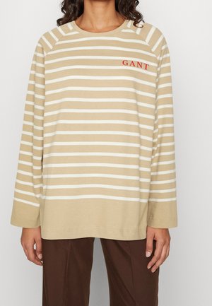 Langarmshirt - khaki