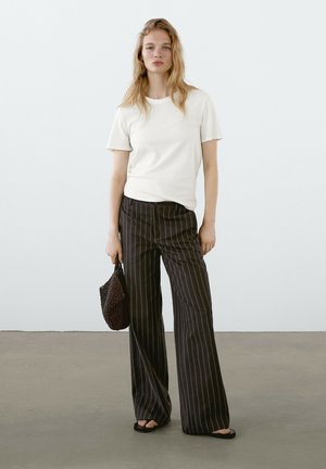 FRAYED  - T-Shirt basic - beige