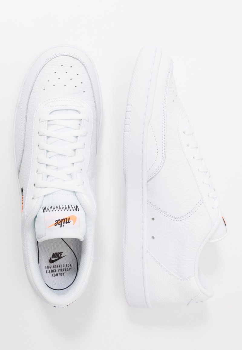 madera gráfico codo Nike Sportswear COURT VINTAGE UNISEX - Zapatillas - white/black/total  orange/blanco - Zalando.es