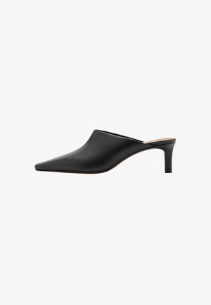 Mango, ADULT - Muiltjes met hak - black