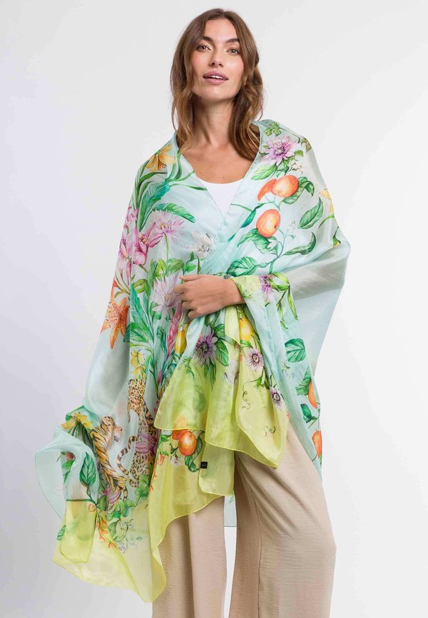 JUNGLE XL STOLA - Schal - powder mint