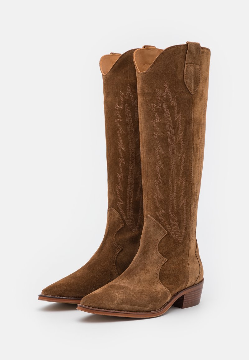 Alpe CECILE - Botas camperas cognac/coñac - Zalando.es